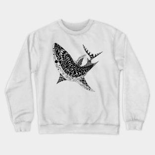 boho king shark ecopop Crewneck Sweatshirt